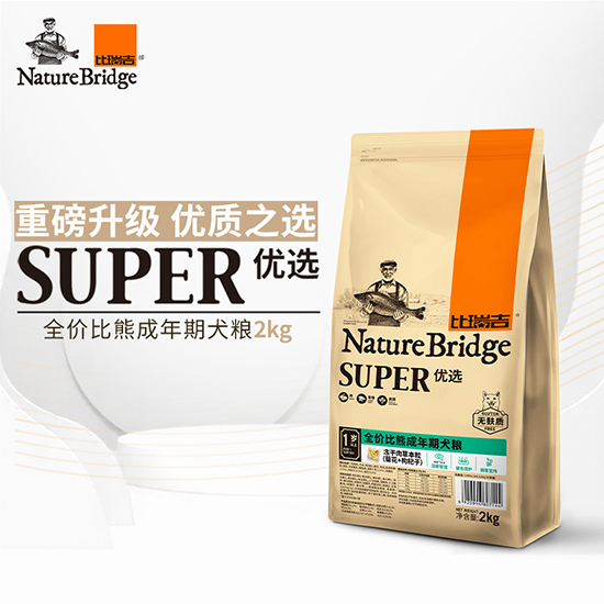 比瑞吉优选全价比熊成年期犬粮