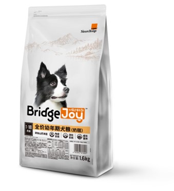 比瑞吉俱乐部全价幼年期犬粮（奶糕） 添加山药海苔1.6kg
