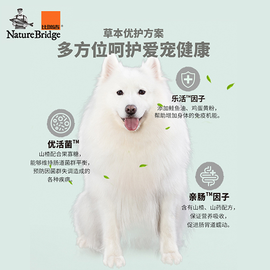 比瑞吉无谷草本全价犬粮 （胃肠道全期）添加山楂