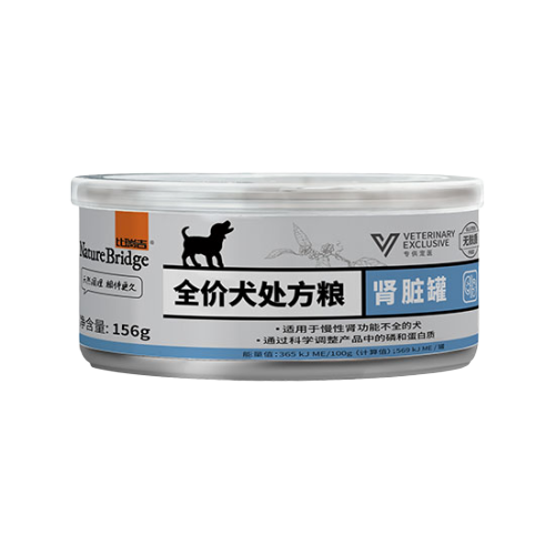 比瑞吉全价犬处方粮 肾脏罐